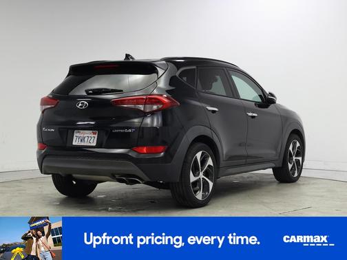 Black 2016 Hyundai TUCSON Limited