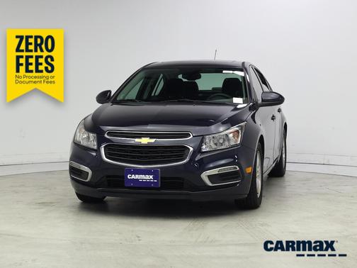 Blue 2015 Chevrolet Cruze LT