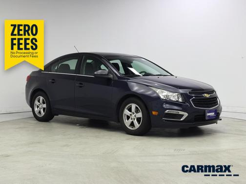 Blue 2015 Chevrolet Cruze LT