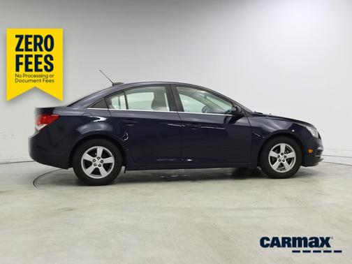 Blue 2015 Chevrolet Cruze LT