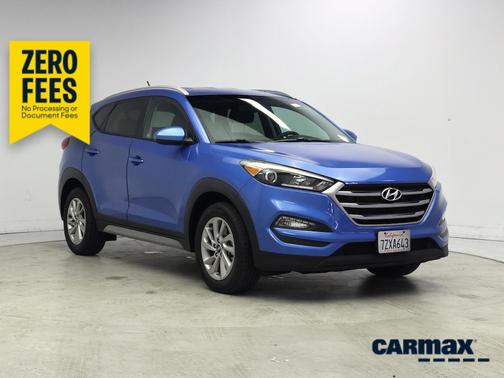 Blue 2017 Hyundai TUCSON SE