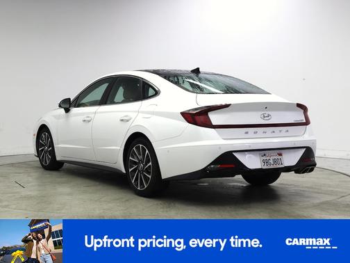 White 2022 Hyundai SONATA Limited