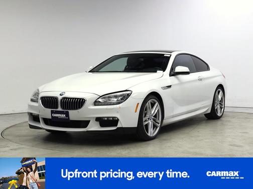 White 2015 BMW 640 I