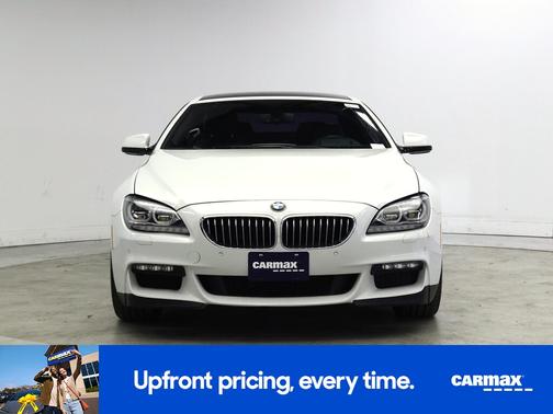 White 2015 BMW 640 I