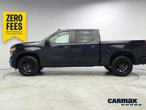 Black 2022 Chevrolet Silverado 1500 Custom