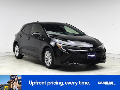 Black 2023 Toyota Corolla Hatchback SE