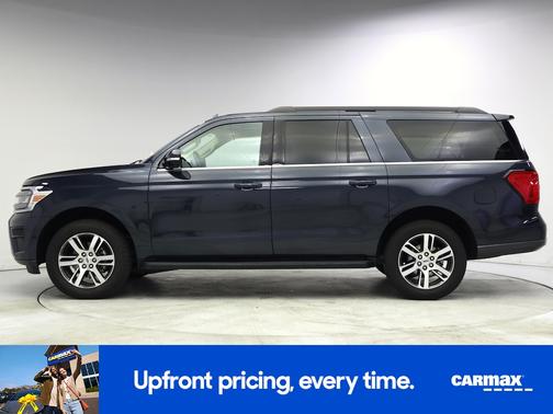 Blue 2024 Ford Expedition Max XLT