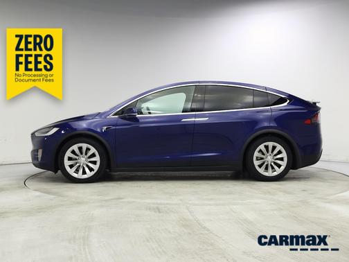 Blue 2020 Tesla Model X Long Range Plus