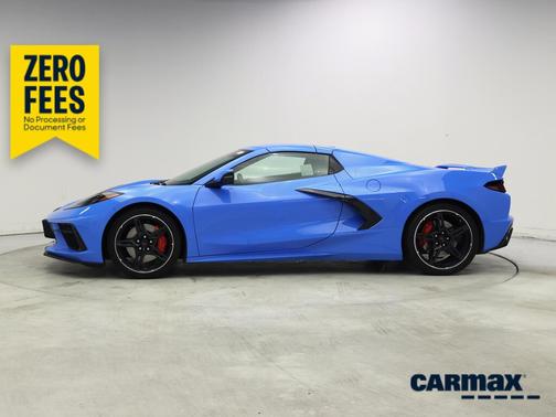 Blue 2021 Chevrolet Corvette Stingray 3LT