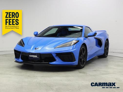 Blue 2021 Chevrolet Corvette Stingray 3LT