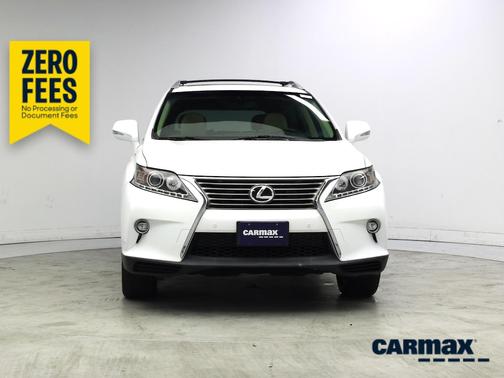 White 2015 Lexus RX 350