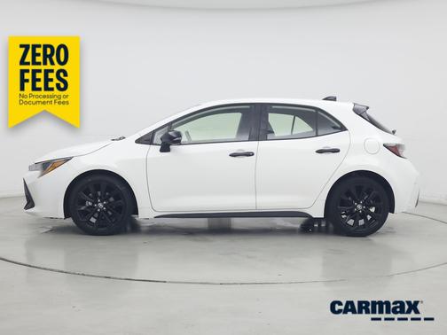 White 2022 Toyota Corolla Hatchback Nightshade