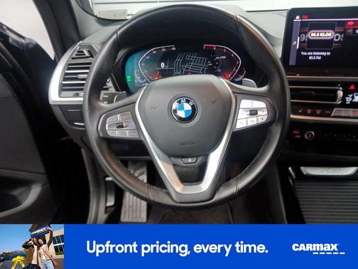 Black 2022 BMW X3 sDrive30i