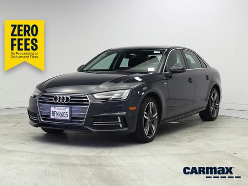 Gray 2018 Audi A4 Premium Plus