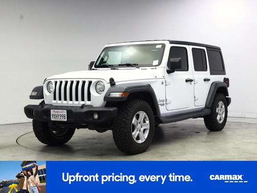 White 2018 Jeep Wrangler Unlimited Sport S