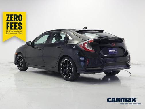 Black 2018 Honda Civic EX