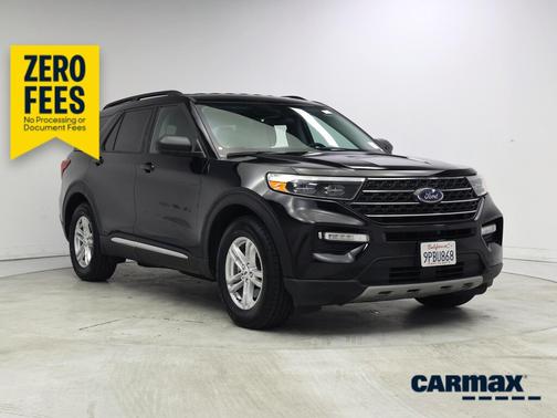Black 2023 Ford Explorer XLT