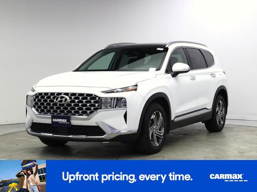 White 2023 Hyundai SANTA FE SEL