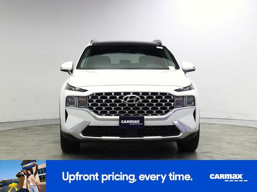 White 2023 Hyundai SANTA FE SEL