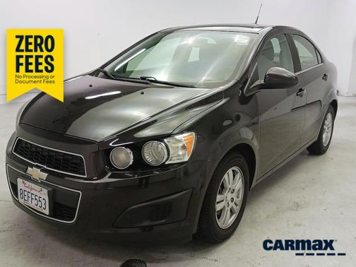 Black 2016 Chevrolet Sonic LT