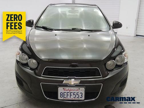 Black 2016 Chevrolet Sonic LT