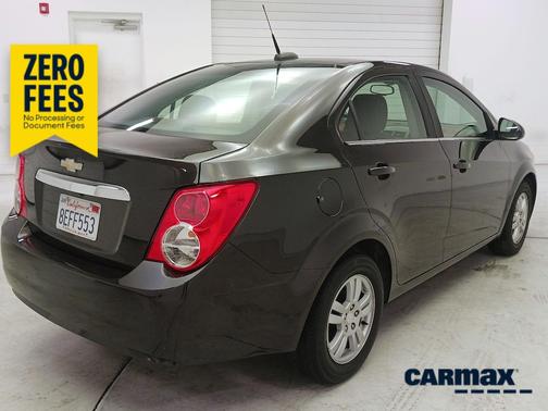 Black 2016 Chevrolet Sonic LT