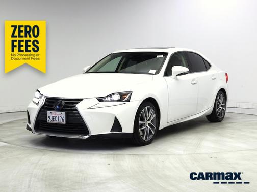 White 2020 Lexus IS 300