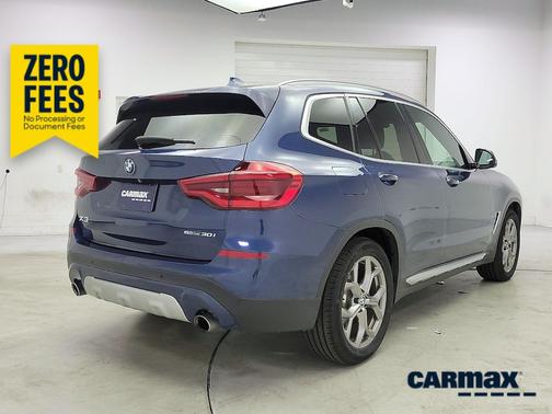 Blue 2020 BMW X3 sDrive30i