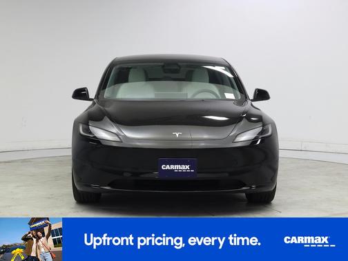Black 2025 Tesla Model 3 Long Range