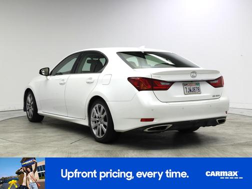 White 2015 Lexus GS 350
