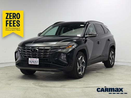 Black 2023 Hyundai TUCSON Limited