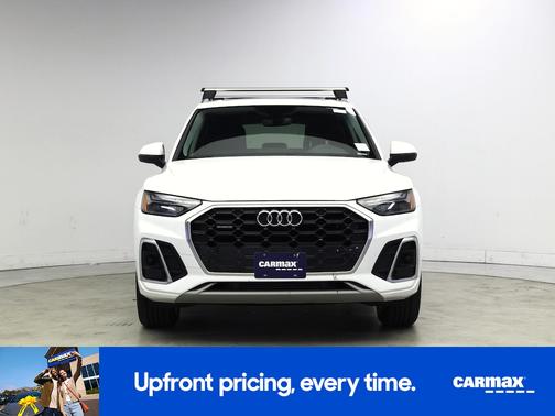 White 2023 Audi Q5 S-Line Premium
