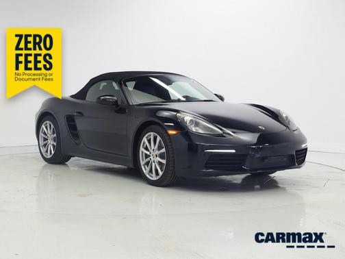 Black 2018 Porsche 718 Boxster