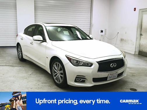 White 2017 INFINITI Q50 Premium