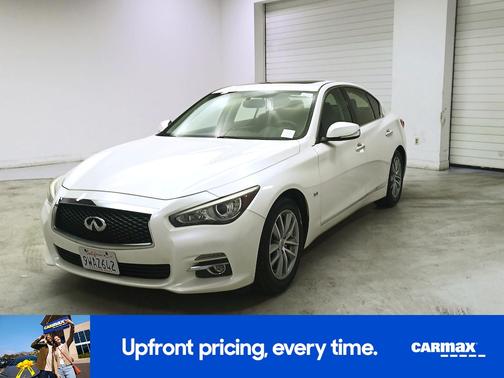 White 2017 INFINITI Q50 Premium
