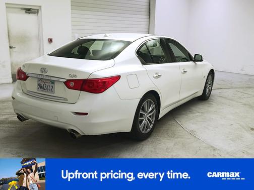 White 2017 INFINITI Q50 Premium