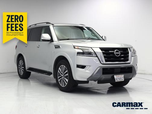 Silver 2021 Nissan Armada SV