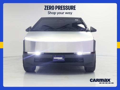 Silver 2024 Tesla Cybertruck Cyberbeast