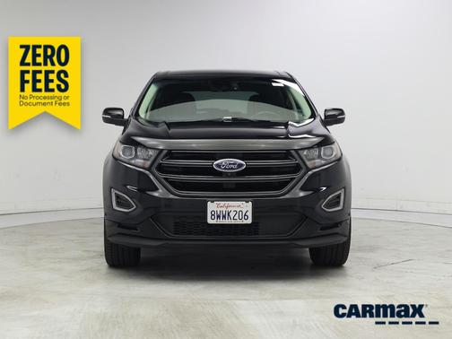 Black 2018 Ford Edge Sport