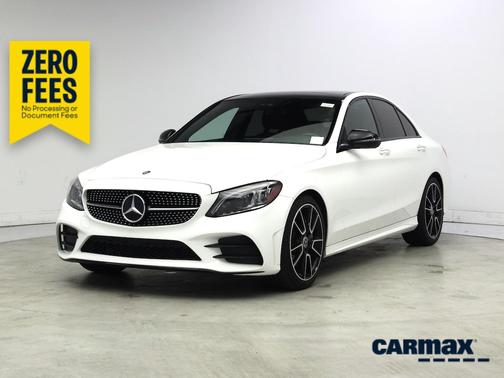 White 2019 Mercedes-Benz C-Class
