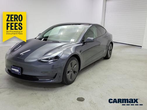 Gray 2023 Tesla Model 3