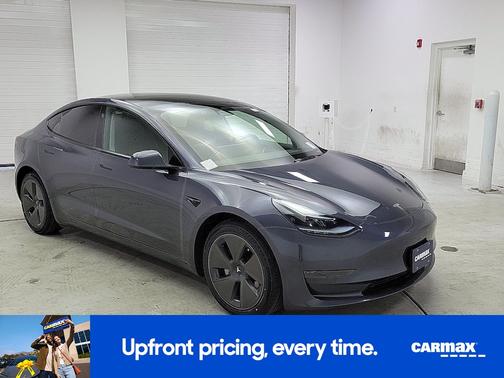 Gray 2023 Tesla Model 3