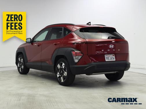 Red 2025 Hyundai KONA SEL