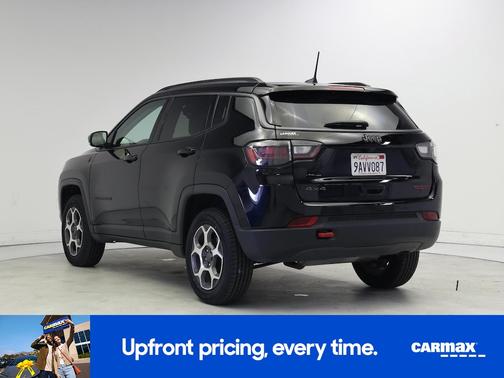 Black 2022 Jeep Compass Trailhawk