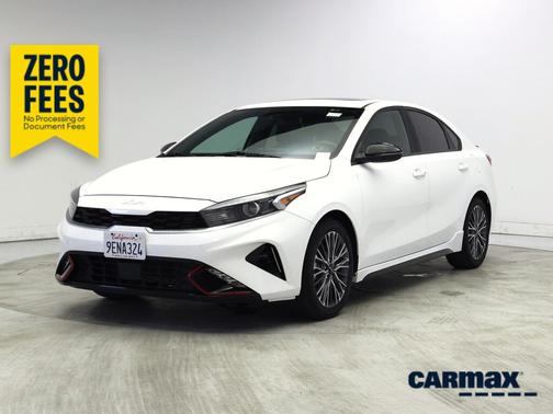 White 2023 Kia Forte GT-Line
