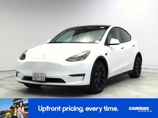 White 2023 Tesla Model Y Long Range