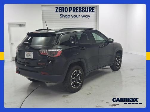 Black 2025 Jeep Compass Trailhawk