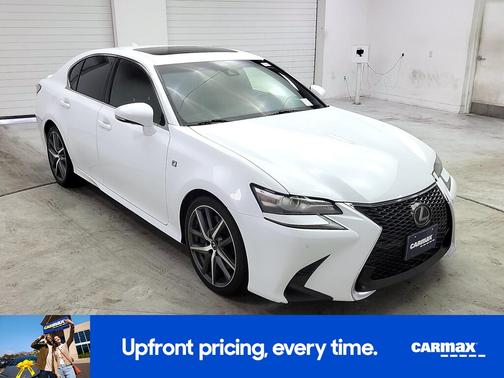 White 2018 Lexus GS 350 F-Sport