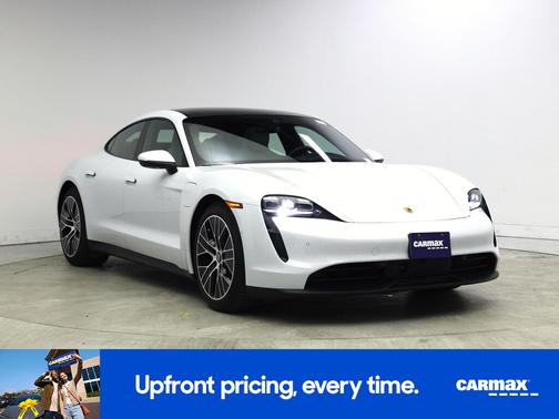 White 2022 Porsche Taycan
