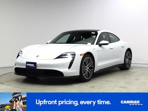 White 2022 Porsche Taycan